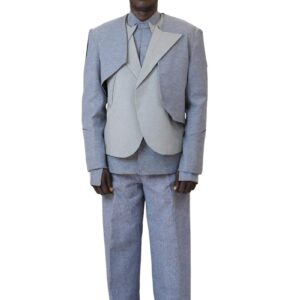 Assymetric Bollero Vest