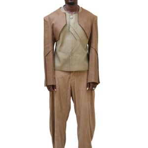 2 piece Vest x Bollero with Handstich