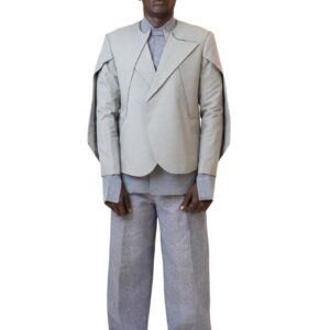 Asymmetric Suit Blazer